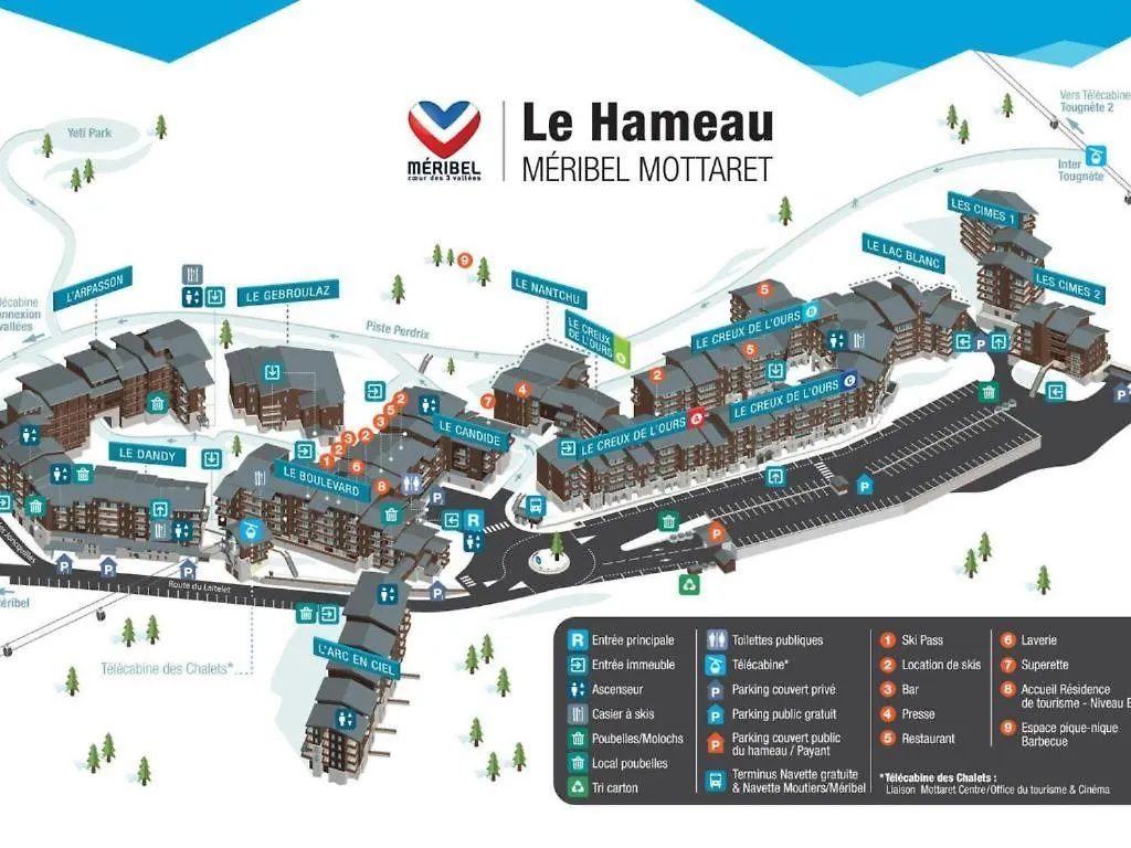 Cimes 2 B17 Apartment Meribel 0*,  France